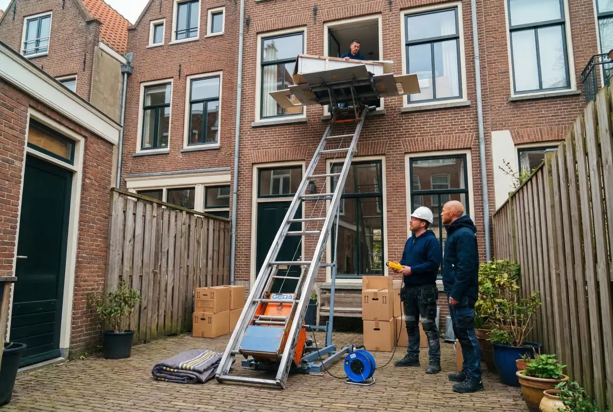 Team Verhuislift Huren Purmerend bij verhuislift