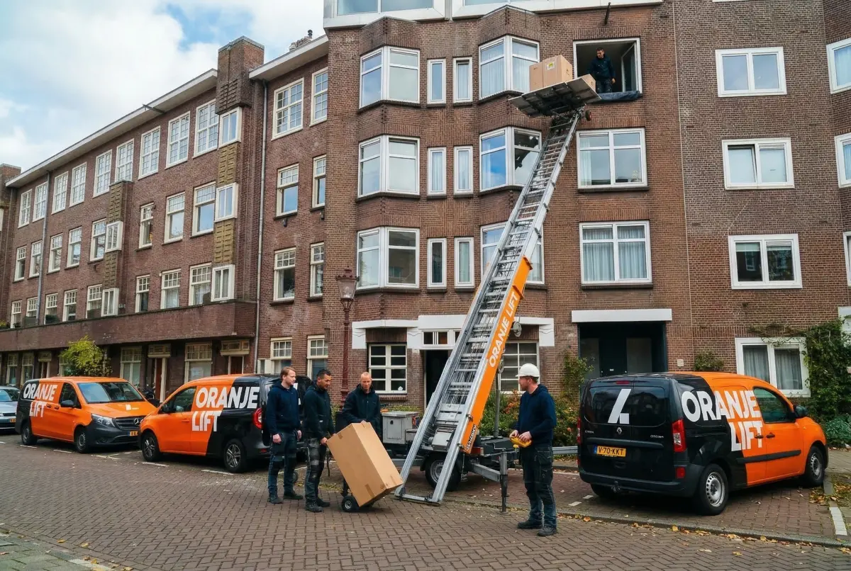 Verhuislift bij hoogbouw Purmerend